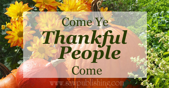 Thanksgiving is about rendering praise unto God for His blessings, the greatest of which are not merely the corn and harvest which we reap in this world.