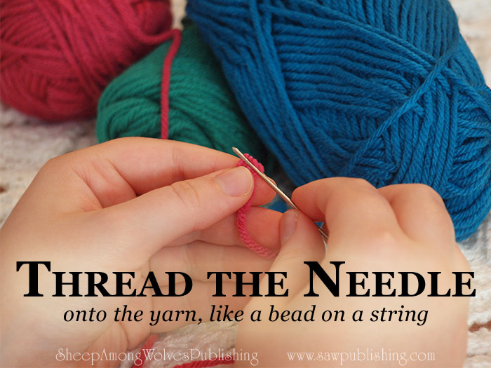 Yarn too bulky for the eye of a needle? Today’s Timeless Tip shares an easy idea for how to thread a needle with yarn without wasting a second.