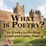 What is poetry? To say that a poem is defined by rhyme and meter, is to miss the essential quality which makes it poetry and not just rhyme.