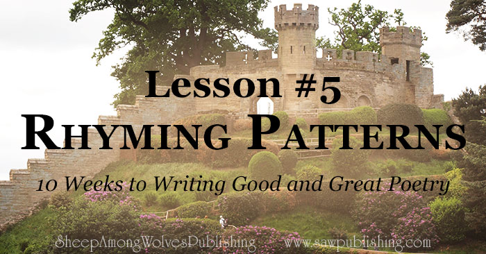 Just as the pattern of a dress determines the cut of the garment, rhyming patterns in poetry can completely change the shape of what you have to say.