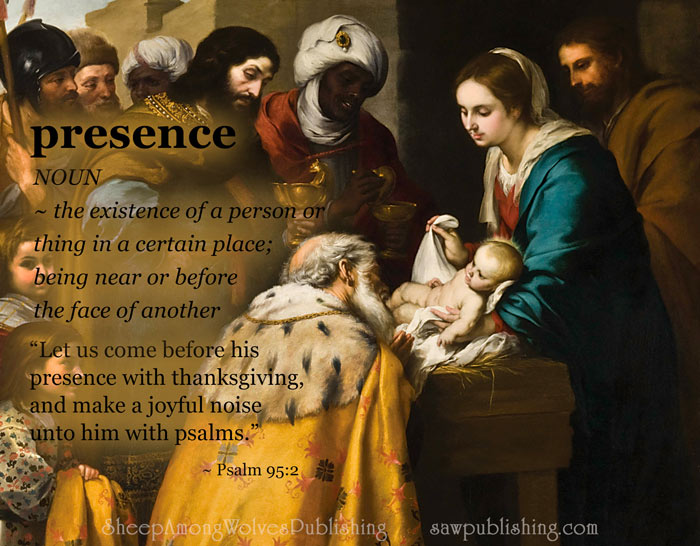 The Word of the Week Lesson #18 takes a look at Psalm 95:2 and Acts 3:19 as we explore the meaning of the word PRESENCE.