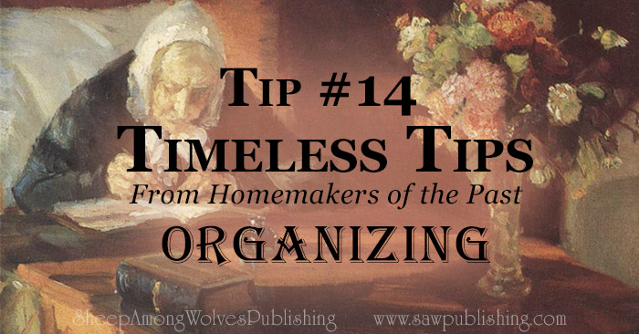 Does the task of organizing look too overwhelming to begin? Today’s Timeless Tip offers the secret of attaining organized records by small steps.