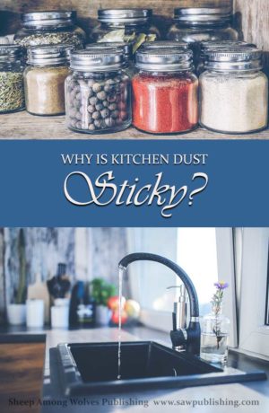 Have you ever wondered why surfaces in the kitchen get covered in sticky dust? For years I thought we mustn’t be cleaning often enough. But this Timeless Tip reveals a scientific reason why you find sticky dust in the kitchen, when the rest of your home is clean.