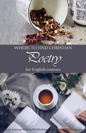 Whether you need simple stanzas to use for a copy work or memory work assignment; or are trying to find wholesome examples for a high school literature class, SAW Publishing offers valuable FREE access Christian poems for English courses.
