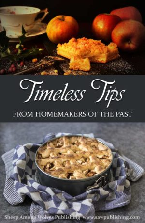 Timeless Tips from Homemakers of the Past is a great place to find encouragement as a keeper at home.