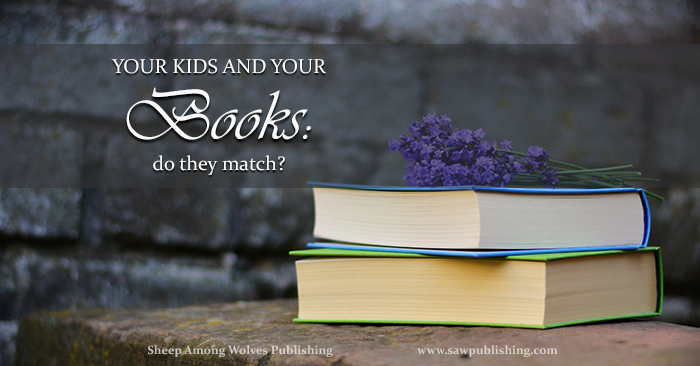 Do your kids and your books fit together? Does your reading material actually reflect the values you want your children to embrace? How much does it matter?