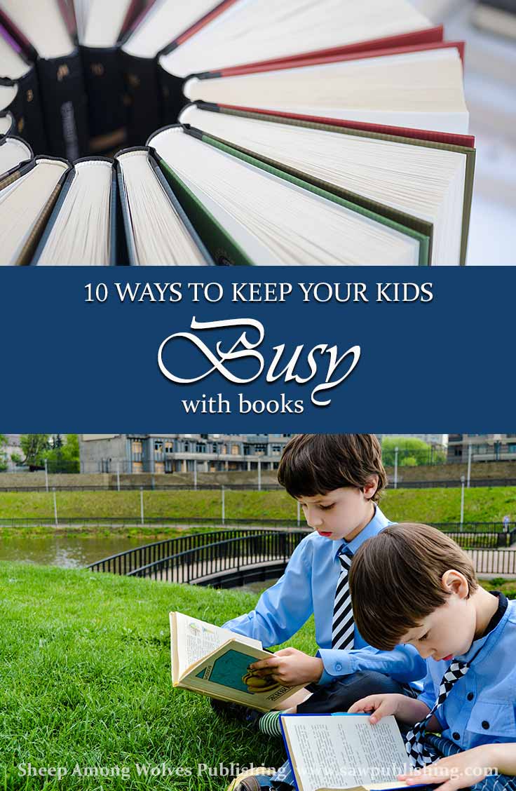 Are you struggling to keep your kids busy at home? Here are 10 creative book projects that will keep them entertained—without requiring you to read aloud!