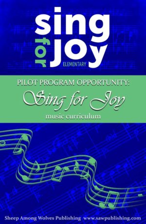 Music is an integral part of our Christian heritage. SCMC’s Sing for Joy curriculum offers an intriguing opportunity to give your students a sound musical foundation that they can use for the glory of God.