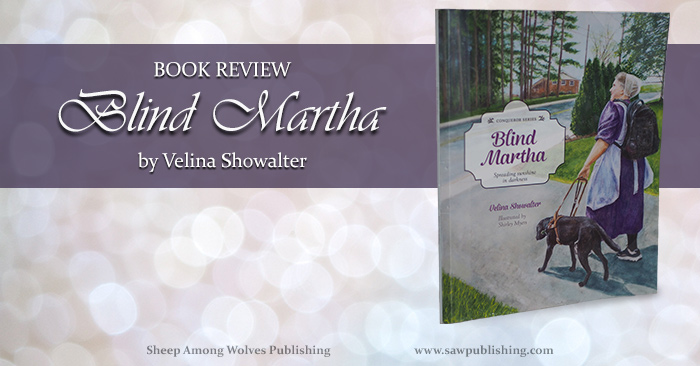 Do you enjoy stories about seeing eye dogs? Blind Martha by Velina Showalter is a story that will introduce children to the struggles of a vision-impaired girl, blindness, seeing eye dogs, how much a person’s attitude really does define their circumstances, and ultimately how God can send Light into darkness.