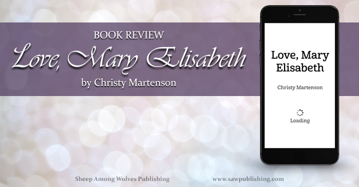 Do you consider yourself to be an adventurous person? Or maybe you just like to READ about adventurous people? Love, Mary Elisabeth is the chronicle of the many adventures and trials that Mary Elisabeth goes through in the year she spends at her uncle and aunt’s farm in rural Washington.