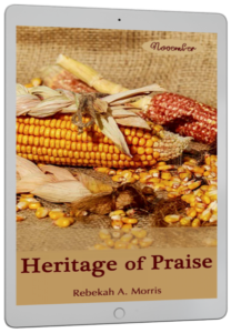 With the loss of her mother just before Thanksgiving, Marilyn feels anything but in a grateful mood. But a visit to Grandma’s attic brings to life a tradition long forgotten. Will this be enough to turn tears into praise?