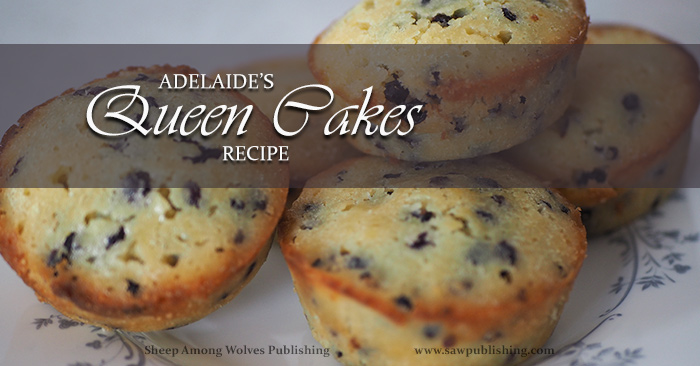 I love drawing on factual details when I’m writing historical fiction. And with today’s FREE download, you can try out Adelaide’s Queen Cakes recipe right in your own kitchen.