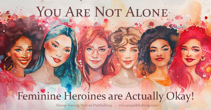 In a world that has turned tomboy heroines into the norm, is it okay to admit you like girls who like to be girls? If you enjoy feminine heroines, the good news is, you’re not alone!