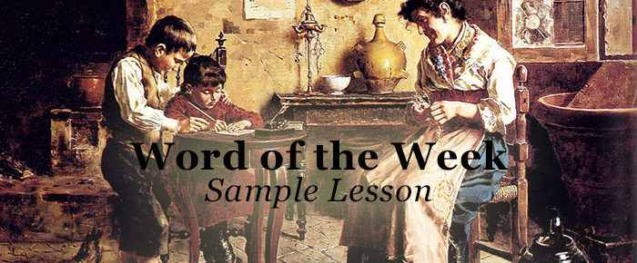 Word of the Week Sample Lesson – perpetual