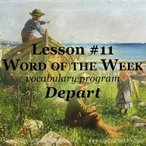 The Word of the Week Lesson #11 takes a look at Proverbs 16:6 and Proverbs 22:6 as we explore the meaning of the word DEPART.