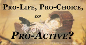 Pro-life, pro-choice, or pro-active? What stance will you take and how will it affect your decisions and actions in the stand for the life of the innocent?