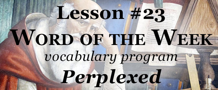 Word of the Week Lesson #23 – PERPLEXED