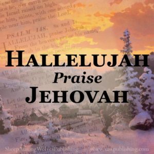 The jubilant music, and joyful words of Hallelujah, Praise Jehovah, make this Psalm paraphrase an excellent hymn to sing aloud, at work, at school, at play, in praise to our Creator and Redeemer.