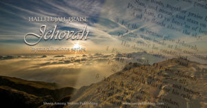 The jubilant music and joyful words of Hallelujah, Praise Jehovah, make this Psalm paraphrase an excellent hymn to sing aloud, at work, at school, at play, in praise to our Creator and Redeemer.