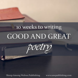 Are you looking for a Christian course that will teach your high school student to write poetry? Check out our FREE 10 Weeks to Writing Good and Great Poetry.