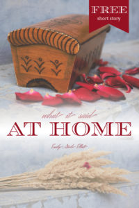 If you enjoy Christian fiction with a sound message, conveyed with a unique twist, then “What It Said at Home” is a story for you.