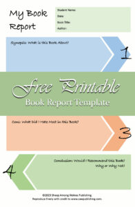 Whether you need a basic worksheet to guide your elementary student through an oral presentation, or an outline to prepare your highschooler for a written essay, SAW Publishing’s FREE book report template has you covered!