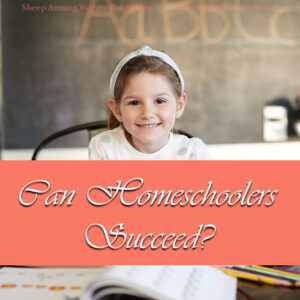 It's a stereotypically common question. But at the end of the day, it's still one that triggers an emotional response. Can homeschoolers succeed?