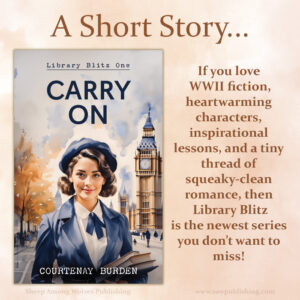 If you love WWII fiction, heartwarming characters, inspirational lessons, and a tiny thread of squeaky-clean romance, then Library Blitz is the newest series you don’t want to miss!